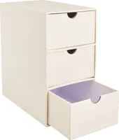VBS Schubladenbox 3-schübig