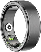 Colmi R03 Smart Ring, überwacht Herzfrequenz, Schlaf & Blutsauerstoff, Schrittzähler, mit Ladecase - Farbe: schwarz - Größe: 11
