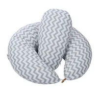 Stillkissen, Schwangerschaftskissen, Babyseiten-Schlafkissen, Innenkissen und Stillkissenbezug aus Baumwolle – 180 x 130 x 35 cm