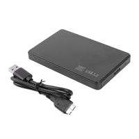 2,5-Zoll-Sata-HDD-SSD-zu-USB-3.0-Gehaeuseadapter 5-Gbit / s-Festplattengehaeuse Unterstuetzt 2-TB-HDD-Festplatten fuer OS Windows
