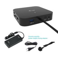 i-tec USB-C HDMI DP Docking Station with Power Delivery 100 W + Universal Charge