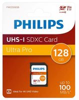 Philips SDXC Card          128GB Class 10 UHS-I U3 V30 A1