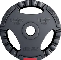 GORILLA SPORTS® Hantelscheiben - 1,25 kg Gewichte, 30/31mm Bohrung, Tri-Grip, Kunststoff - Gewichtsscheiben, Hantelscheiben-Set