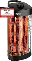 HEIMWERT Infrarot Heizstrahler, Infrarotheizung für Aussenbereich, Spritzwassergeschützt IPX4, Terrassenstrahler oszillierend, 1200 Watt 120 Grad