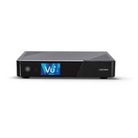 VU+ UNO 4K SE - UHD HDR 1x DVB-S2 FBC Sat Twin Tuner E2 Linux prijímač, TV Box, YouTube, Satelitný prijímač pevného disku, CI + čítačka kariet, Prehrávač médií, USB 3.0