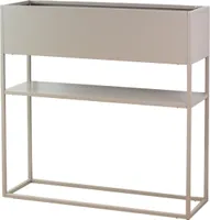 osoltus "osoltus Pflanzkasten Raumteiler cube warmgrey grau Konsole 80cm"