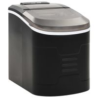 výrobník kostek ledu vidaXL černý 2,4 l 15 kg / 24 h