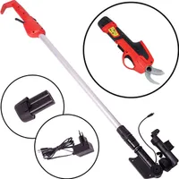 ONVAYA® Elektrische Gartenschere mit Teleskopstiel | Astschere | Strauchschere mit Akku | Baumschere | Teleskopschere | Astschneider