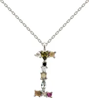 PDPAOLA - Halskette - Damen - LETTERS - I NECKLACE SILVER U - CO02-104-U