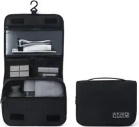 Kosmetický organizér, skládací toaletní kufřík 23x19cm KS34WZ3