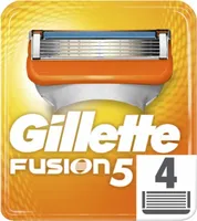 Gillette Rec Fusion 5 Rasierklinge 4 Einheiten Orange Orange One Size