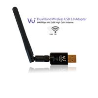 VU+ USB Wifi adaptér Dual Band s anténou pre 600 Mbps