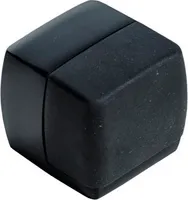 Türstopper Stahl schwarz B 34 x H 30 mm