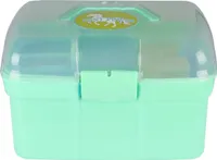 QHP Putzbox Pony Power ice green Kinder, Größe:onesize