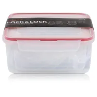Lock&Lock HPL980CLQ5 Frischhaltedosen 5er Set - Luft & Wasserdicht (1er Pack)