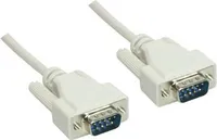 Serielle Verbindung 9-Pol Stecker an Stecker 1:1 Länge: 1,8m, Good Connections®