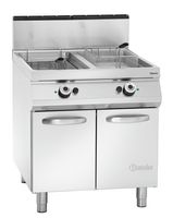 Bartscher Gas-Standfritteuse, 2 Becken