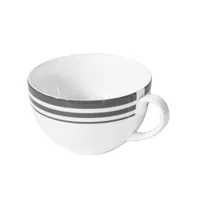 Fink Tasse Moments grau Porzellan Höhe  cm