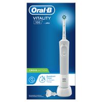 Oral-B Vitality 100 Cross Action Elektrische Zahnbürste, weiß