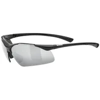 Uvex Sportstyle 223 Sonnenbrille Schwarz Silver/CAT3 Schwarz Silver/CAT3