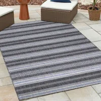 Homebyhome In & Outdoor Teppich Sisal Optik Modern Design Flachgewebe Wetterfest Balkon Terrassen Teppich Wohnzimmer Grösse 200x290 cm