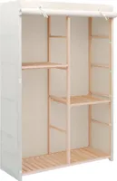 Kleiderschrank mit 3 Ebenen 110 x 40 x 170 cm , Kleiderschränke Design 2024