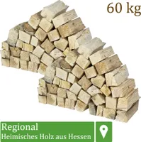 Brennholz Kaminholz Kiefer Holz 60 kg Für Ofen und Kamin Kaminofen Feuerschale Grill Feuerholz Holzscheite Wood 25 cm kammergetrocknet flameup