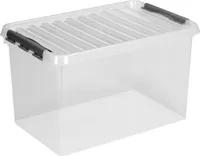 sunware Q-line Aufbewahrungsbox 72,0 l transparent 60,0 x 40,0 x 42,0 cm