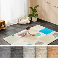 LZQ 5m² vinylové podlahy Vinyl laminátové samolepicí prkno PVC podlaha Non Slip vodotěsné 36 kusů vinylových prken dřevo zrno prkna tloušťka 2 mm (tmavě šedá)