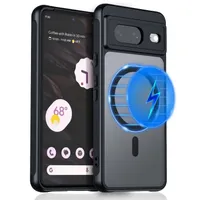 Pro Google Pixel 9 MagSafe ultra tenké silikonové pouzdro PC / TPU