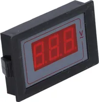 Digitální voltmetr, měřič napětí, měřič napětí, tester napětí, voltmetr, LED voltmetr