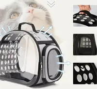 jinaishop Haustier Tragetasche, Faltbar Transporttasche für Katzen Hunde, Katzentragetasche, Hundetragetasche 42*33*28.5 cm Grau