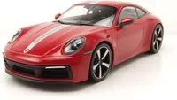 Porsche 911 Carrera 4S 2019 rot Modellauto 1:18 Minichamps