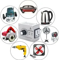 4000W Regulator napięcia SCR Regulator prędkości Ściemniacz Elektroniczny sterownik tyrystorowy dużej mocy