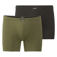 GÖTZBURG Herren Long-Pants grün uni 2er Pack Größe: 7