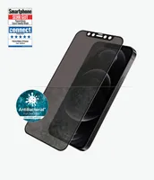 Apple Privacy PanzerGlass™ iPhone 12/12 Pro - Schwarz - Privacy