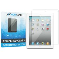 Mobigear -  Apple iPad 3 (2012) Panzerglas Gehärtetes Glas Displayschutz - Hüllenfreundlich