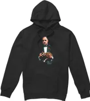 The Godfather - Kapuzenpullover für Herren TV9131 (L) (Schwarz)