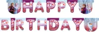 FrozenPapiergirlande Frozen , Happy Birthday 230 cm