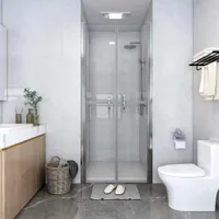 vidaXL Drzwi prysznicowe przezroczyste ESG 71x190 cm