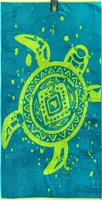 jilda-tex Strandtuch/Badetuch (Ethno Turtle) 90x180 cm