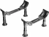 Stützfüße für Badewannen 120-170cm