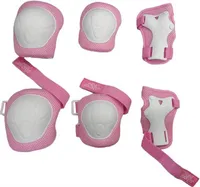 Großhandel GmbH - Ware New Súprava športových chráničov ružová, veľkosť XS do 25 kg