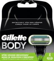 Gillette Body Körperrasierer mit drei PowerGlide Klingen 4 Stück