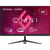 ViewSonic OMNI Gaming Monitor VX2428 - LED-Monitor - Gaming - 61 cm (24") -  (23.8" sichtbar) - 1920 x 1080 Full HD (1080p) @ 165 Hz - IPS - 250 cd/m² - HDR10 - 0.5 ms - HDMI - DisplayPort - Lautsprecher - Neu