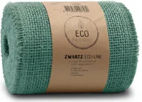 Tischläufer Jute grün eukalyptus 15 cm x 10 m