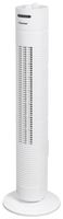 Bestron Turmventilator mit 3 Geschwindigkeitsstufen, inkl. 75° Oszillation-Funktion, Timer, Höhe: 78cm, 35W, AFT760Z, Farbe: Weiß