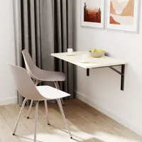 100x50 | Wandklapptisch Klapptisch Wandtisch Küchentisch Schreibtisch Kindertisch | VANILLE