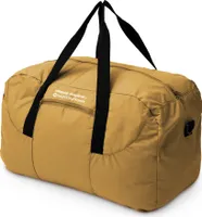 große faltbare Reisetasche 55 L, leichte Falttasche Reise-Gepäck Weekender Tasche Strandtasche mit Reißverschluss Damen Herren Tragetasche Travel Bag XL,Harvest Gold