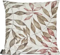 Kissenhülle - 50 x 50 cm - Taupe - Baumwolle - mit Reißverschluss